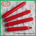 Wholesale Non-toxic Red barrel Waterproof and Permanent Ink Marker Pen